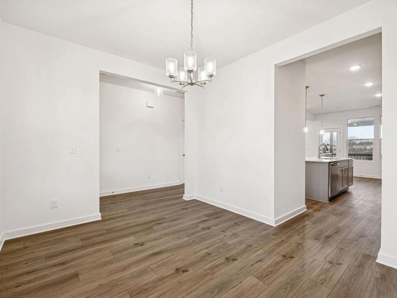Spacious, unfurnished interior of a new home in Calista Farms, White House (Image 16).