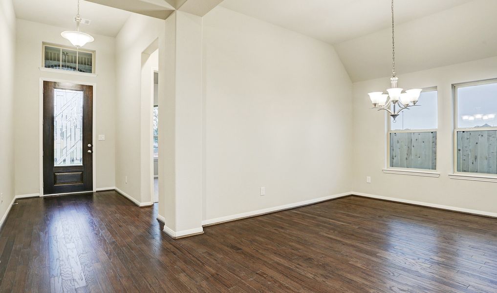 Elegant dining room