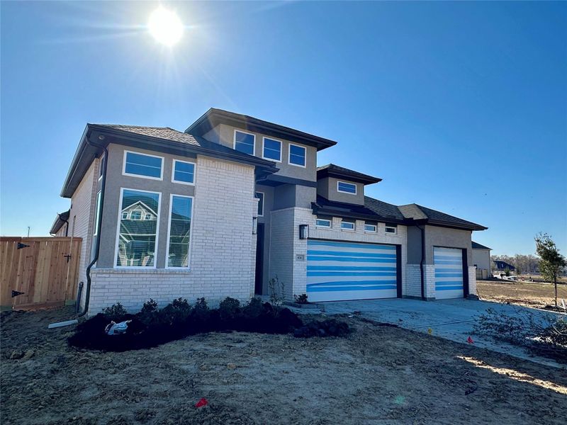 In-progress construction of a new home in Briarley, Montgomery, TX (Image 38).
