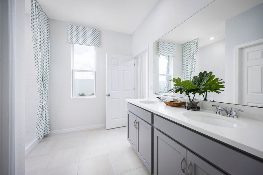 Representative furnished interior of a home built from the Luna by Landsea Homes in Marion Ridge, Haines City (Image 9).