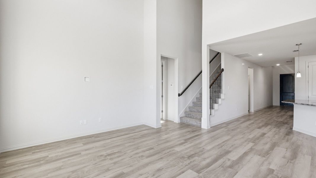 Furnished interior view inside a new home in Green Oaks Preserve, Arlington (Image 20). Furnished interior view inside a new home in Green Oaks Preserve, Arlington (Image 20).