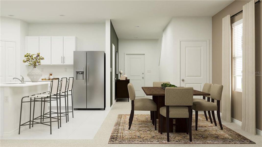 Furnished interior view inside a new home in , Haines City (Image 4).