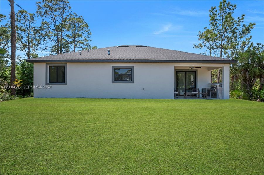 Exterior details and patio area of a home in , Labelle (Image 28). Exterior details and patio area of a home in , Labelle (Image 28).