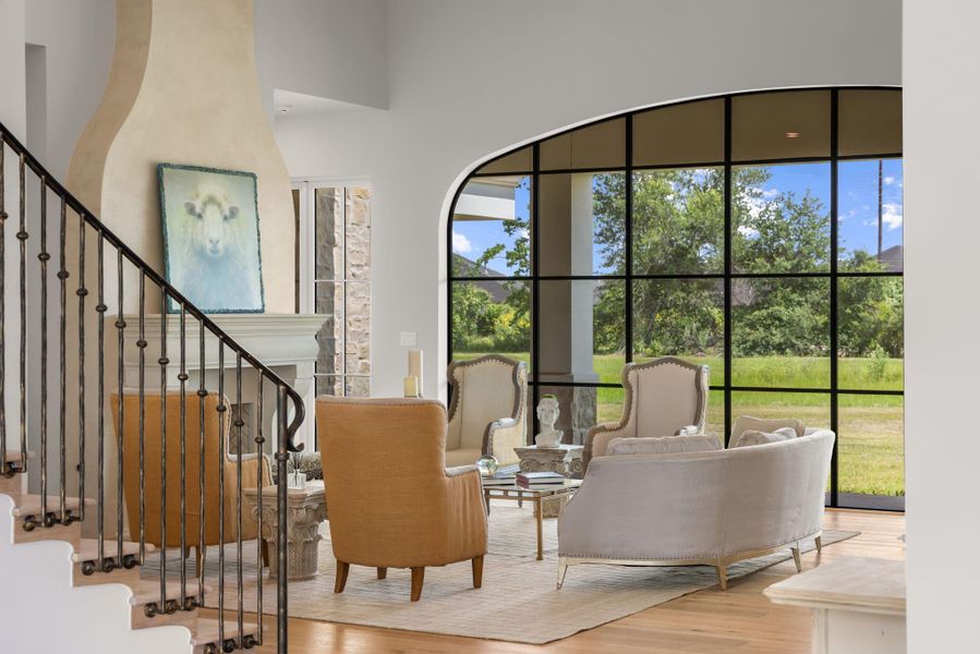 Furnished interior view inside a new home in , Katy (Image 17). Furnished interior view inside a new home in , Katy (Image 17).