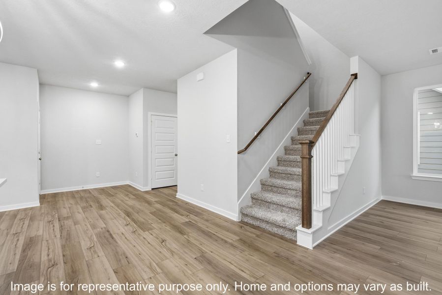 Spacious, unfurnished interior of a new home in Heartland at Vintage Farms, Brenham (Image 6).