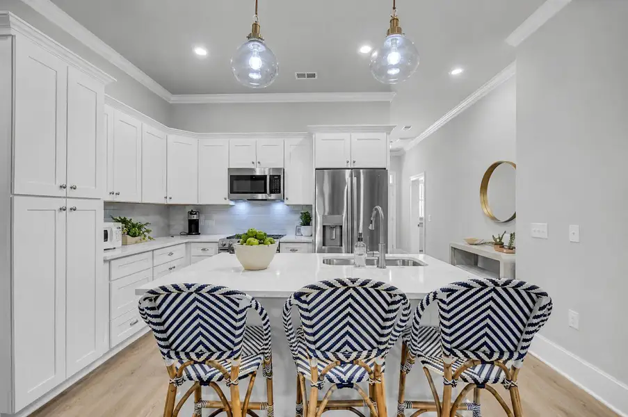 Furnished interior view inside a new home in , Johns Island (Image 5).