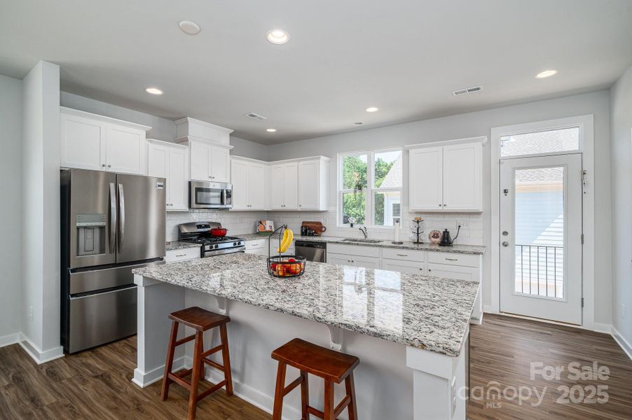 Furnished interior view inside a new home in , Huntersville (Image 14).