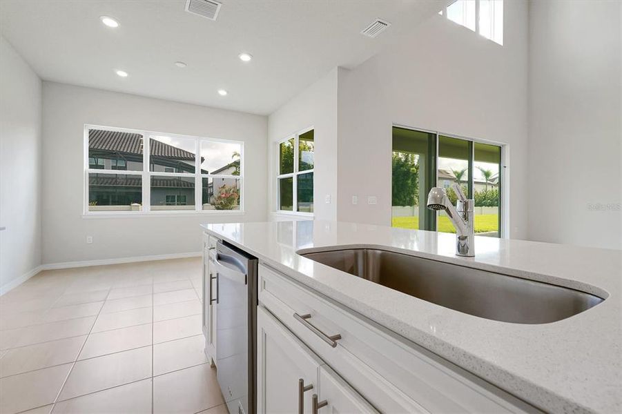Furnished interior view inside a new home in , Orlando (Image 17). Furnished interior view inside a new home in , Orlando (Image 17).