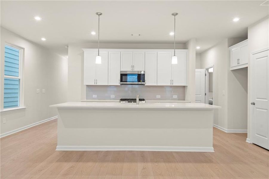Furnished interior view inside a new home in The Village at Shallowford, Kennesaw (Image 10).