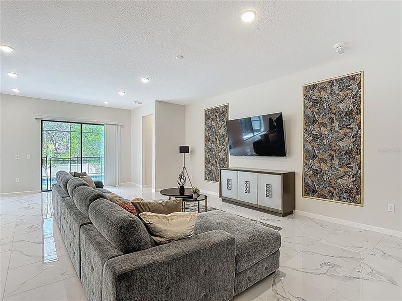 Furnished interior view inside a new home in , Davenport (Image 21).