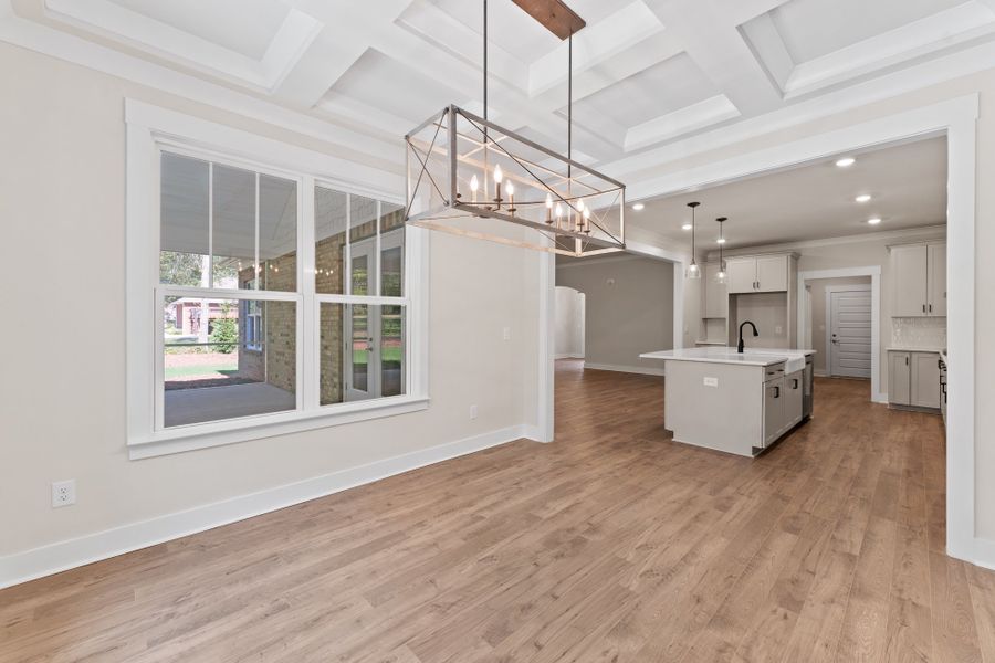 Representative unfurnished interior of a home built from the Chadwick by Hunter Quinn Homes in Greenpond Acres, Woodruff (Image 14).