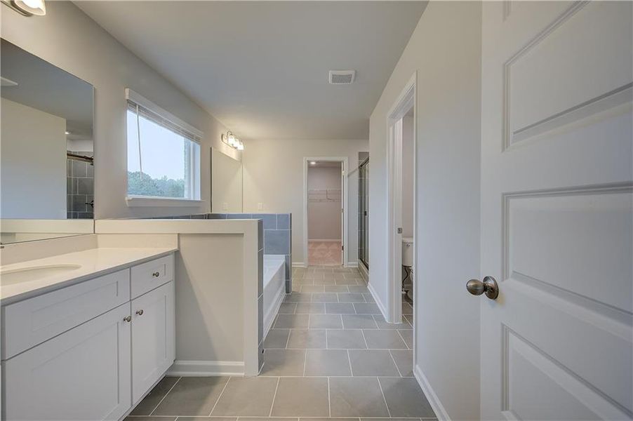 Furnished interior view inside a new home in Westwind Estates, Hampton (Image 10).
