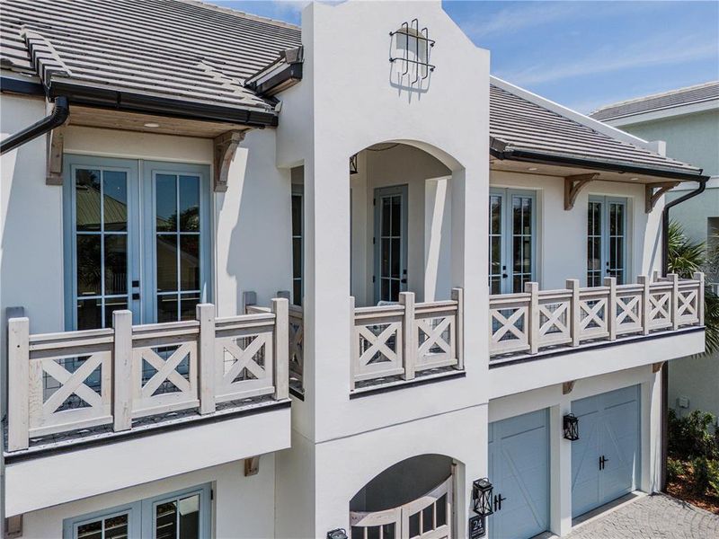 Exterior details and patio area of a home in , Palm Coast (Image 37).