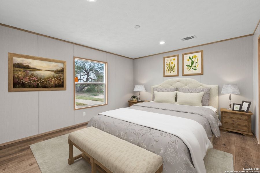 Furnished interior view inside a new home in , Somerset (Image 12).