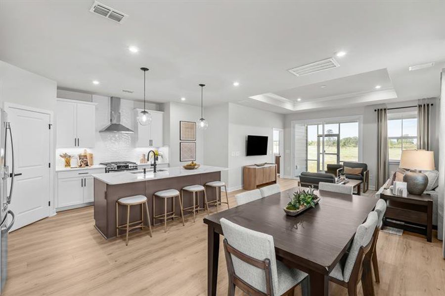 Representative furnished interior of a home built from the Silverleaf on the Waterway by Ryan Homes in Grande Dunes North Village, Longs (Image 10). Representative furnished interior of a home built from the Silverleaf on the Waterway by Ryan Homes in Grande Dunes North Village, Longs (Image 10).