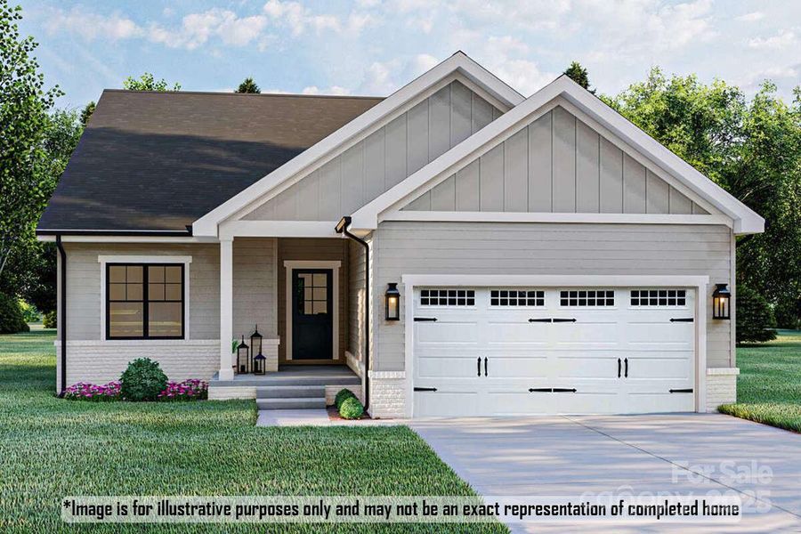 Front exterior of a new home in , Jonesville, NC, highlighting curb appeal (Image 1). Front exterior of a new home in , Jonesville, NC, highlighting curb appeal (Image 1).