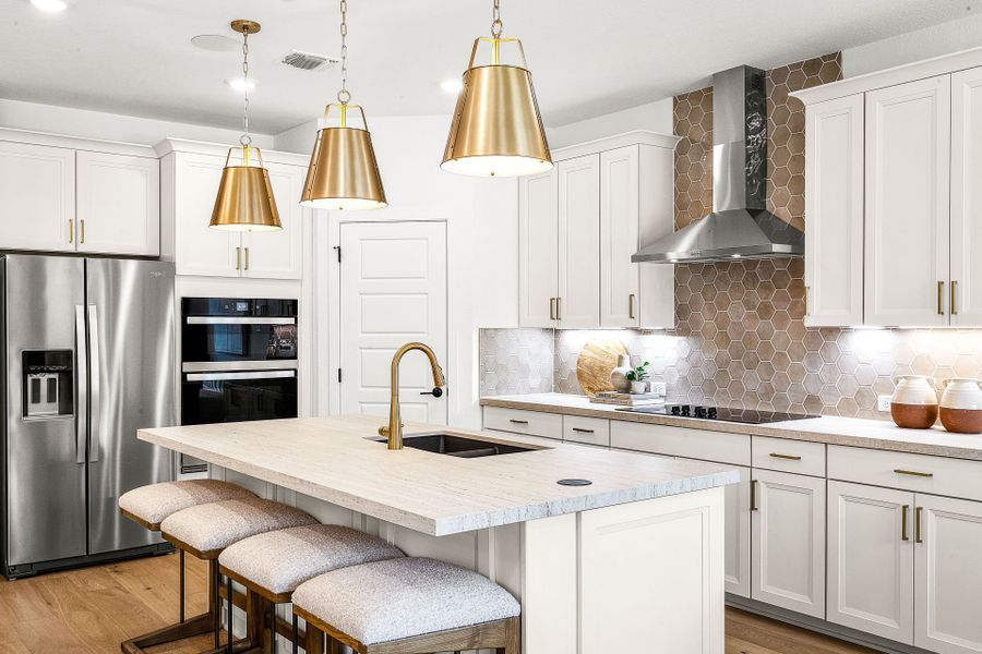 Representative interior finishes for a home built from the Waller by Pulte Homes in Monarch on Main, Round Rock (Image 22). Representative interior finishes for a home built from the Waller by Pulte Homes in Monarch on Main, Round Rock (Image 22).