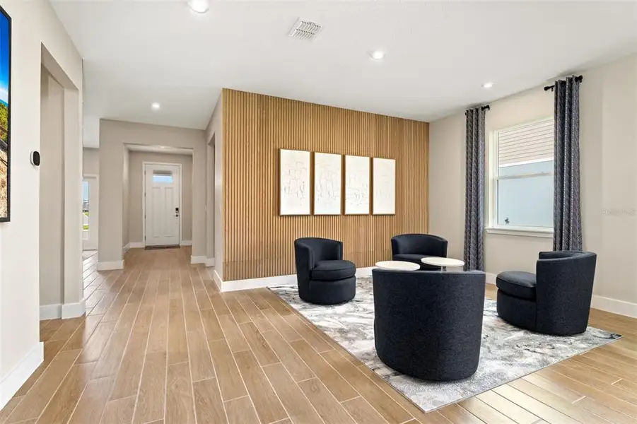 Furnished interior view inside a new home in Rainwood, Groveland (Image 11).