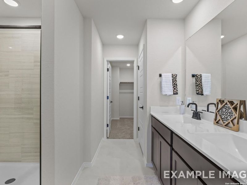 Furnished interior view inside a new home in Applewhite Meadows, San Antonio (Image 17).