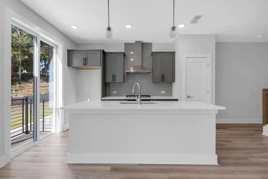 Furnished interior view inside a new home in Echo Park, Suwanee (Image 3). Furnished interior view inside a new home in Echo Park, Suwanee (Image 3).