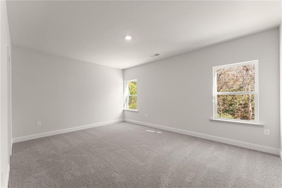 Spacious, unfurnished interior of a new home in Chambers Landing, Commerce (Image 45). Spacious, unfurnished interior of a new home in Chambers Landing, Commerce (Image 45).