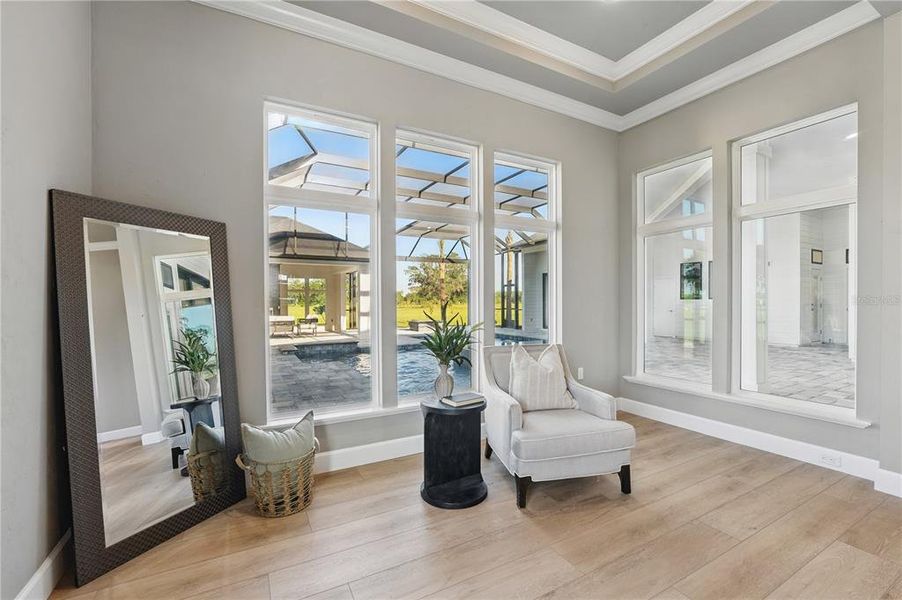 Furnished interior view inside a new home in , Archer (Image 10).