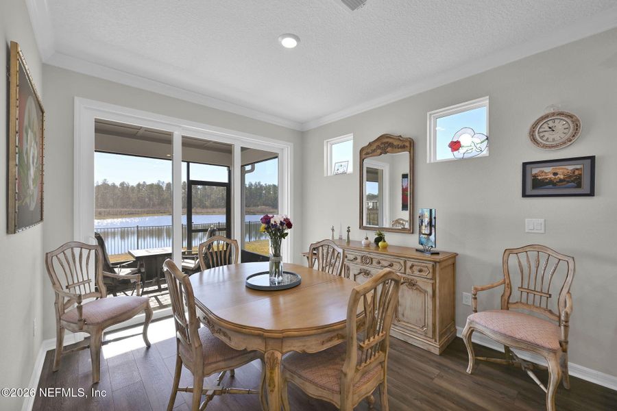 Furnished interior view inside a new home in , St. Augustine (Image 30).