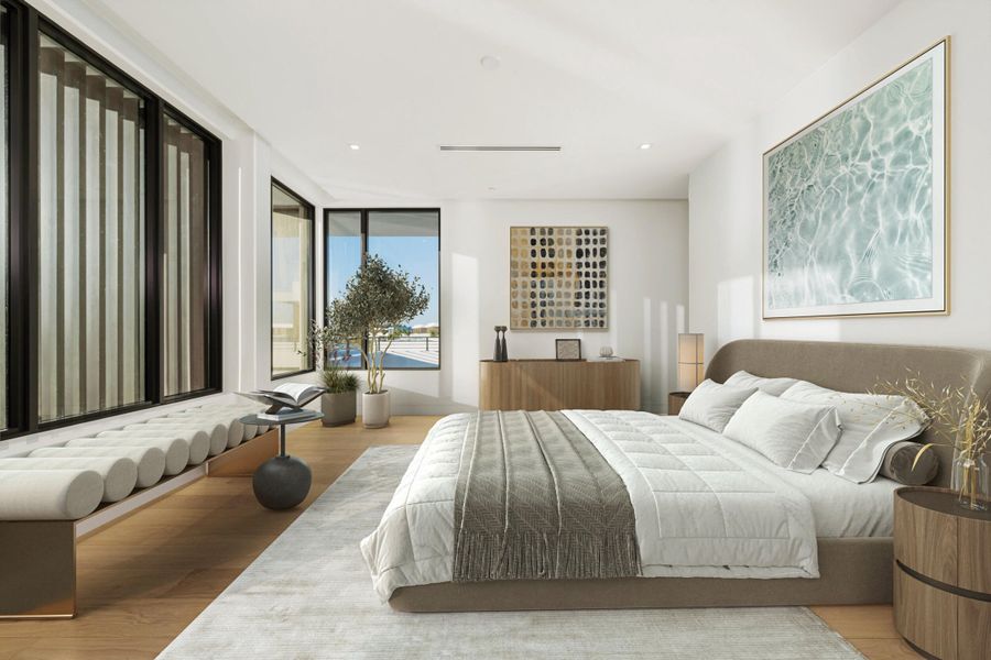 Primary Bedroom Virtual Staging