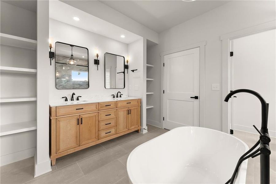 Furnished interior view inside a new home in , Clermont (Image 18).