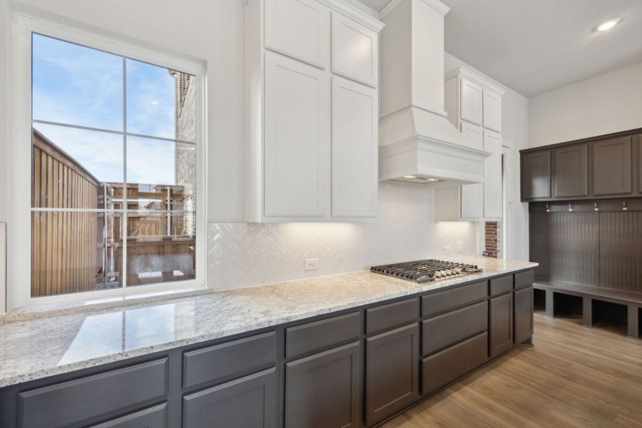 Furnished interior view inside a new home in Newman Village Townhomes, Frisco (Image 6).