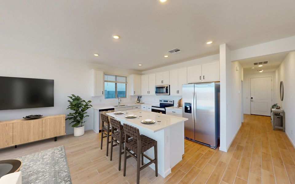 Furnished interior view inside a new home in Blossom Rock, Apache Junction (Image 11).