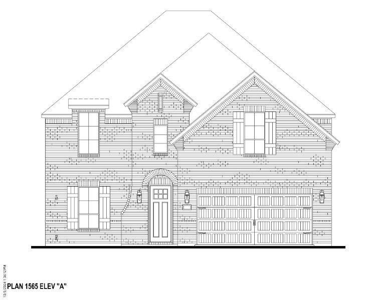 Plan 1565 Elevation A