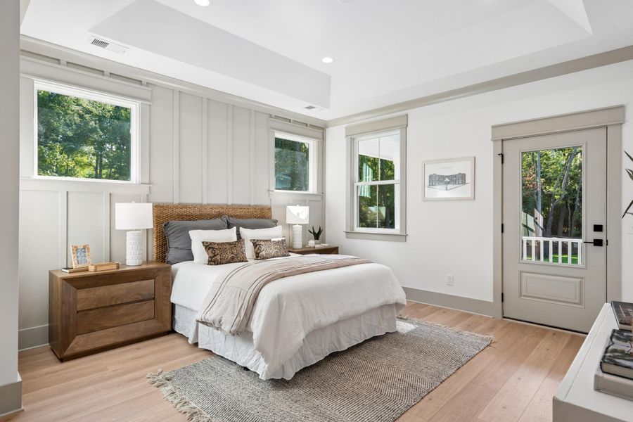 Furnished interior view inside a new home in , Johns Island (Image 6).