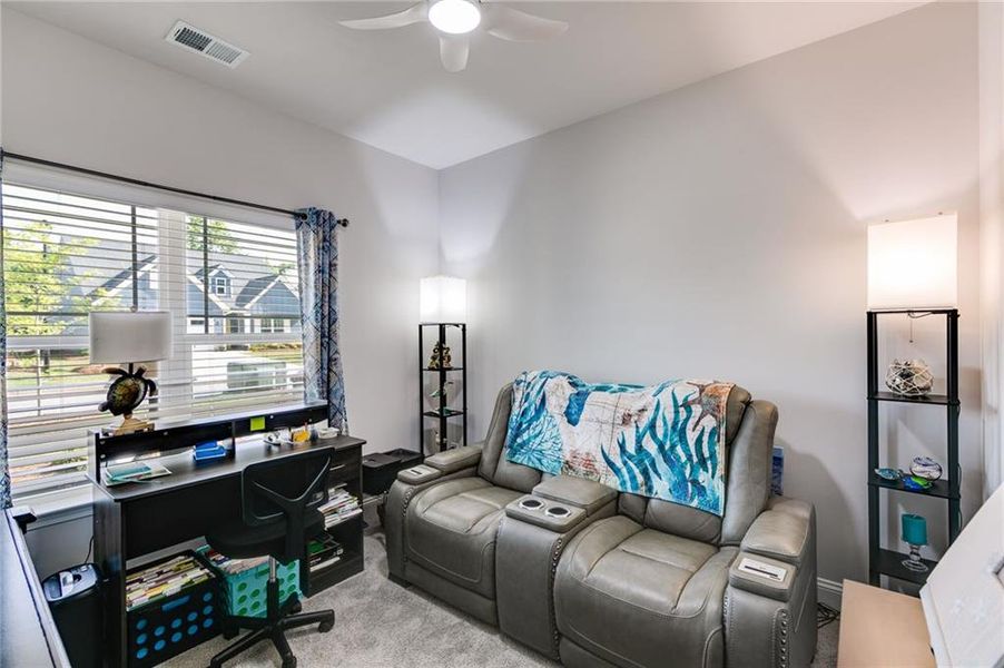 Furnished interior view inside a new home in Windmill Park, Carrollton (Image 19).