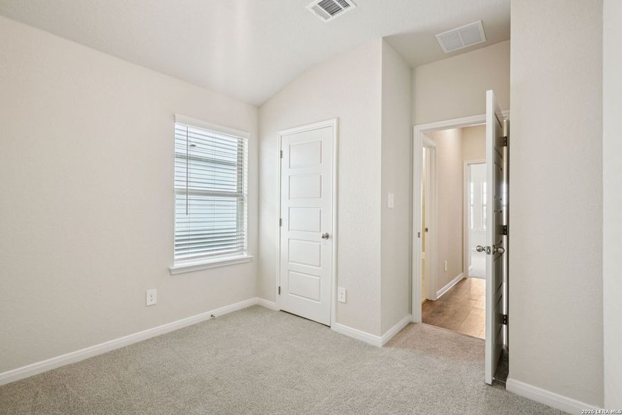 Spacious, unfurnished interior of a new home in Legendary Trails - Premier Series, Cibolo (Image 24).