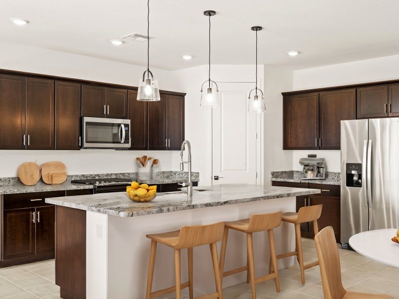 Furnished interior view inside a new home in Blossom Rock Reserve Series, Apache Junction (Image 7).