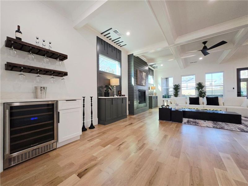 Furnished interior view inside a new home in , Atlanta (Image 6). Furnished interior view inside a new home in , Atlanta (Image 6).