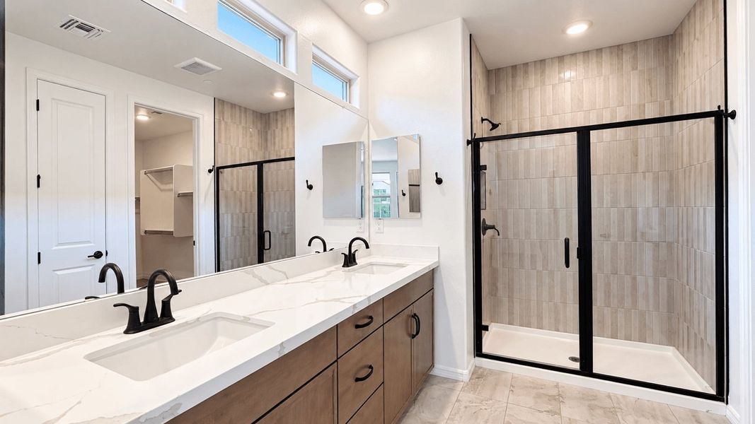 Furnished interior view inside a new home in The Ridge at Sienna Hills, Buckeye (Image 6).