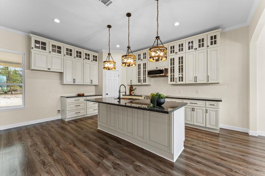 Furnished interior view inside a new home in , Huffman (Image 5).