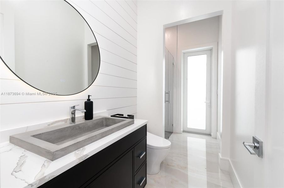 Furnished interior view inside a new home in , Lighthouse Point (Image 8).