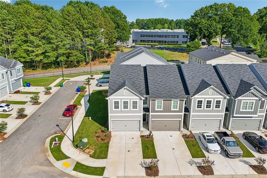 Front exterior of a new home in , Decatur, GA, highlighting curb appeal (Image 28).