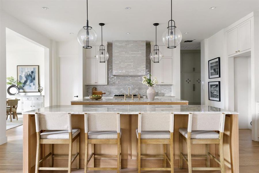 Furnished interior view inside a new home in , Dallas (Image 30).