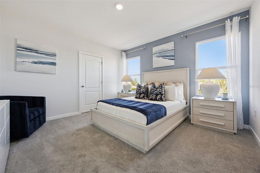 Furnished interior view inside a new home in , Kissimmee (Image 9).