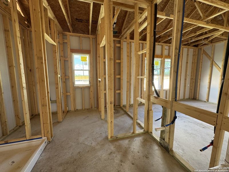 In-progress construction of a new home in The Preserve at the Wilder, Adkins, TX (Image 15).