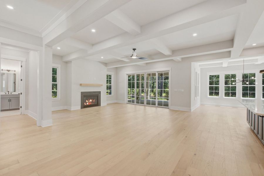 Spacious, unfurnished interior of a new home in , Johns Island (Image 40).