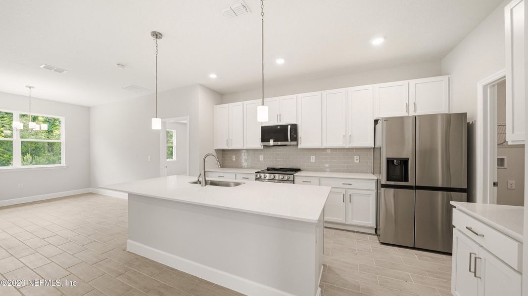 Furnished interior view inside a new home in , Palm Coast (Image 10).