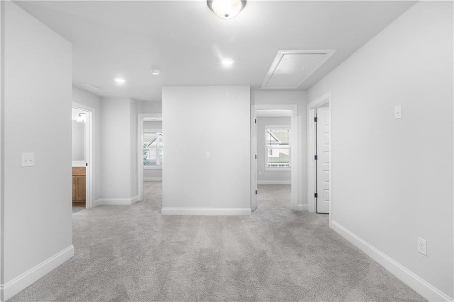 Spacious, unfurnished interior of a new home in Ridge Pointe, Athens (Image 19). Spacious, unfurnished interior of a new home in Ridge Pointe, Athens (Image 19).