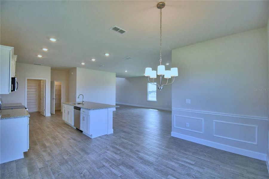 Furnished interior view inside a new home in Lake Juliana Estates, Auburndale (Image 8).