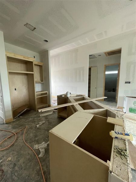 In-progress construction of a new home in , Willis, TX (Image 9).