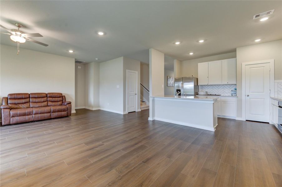 Furnished interior view inside a new home in Arabella on the Prairie, Richmond (Image 16).